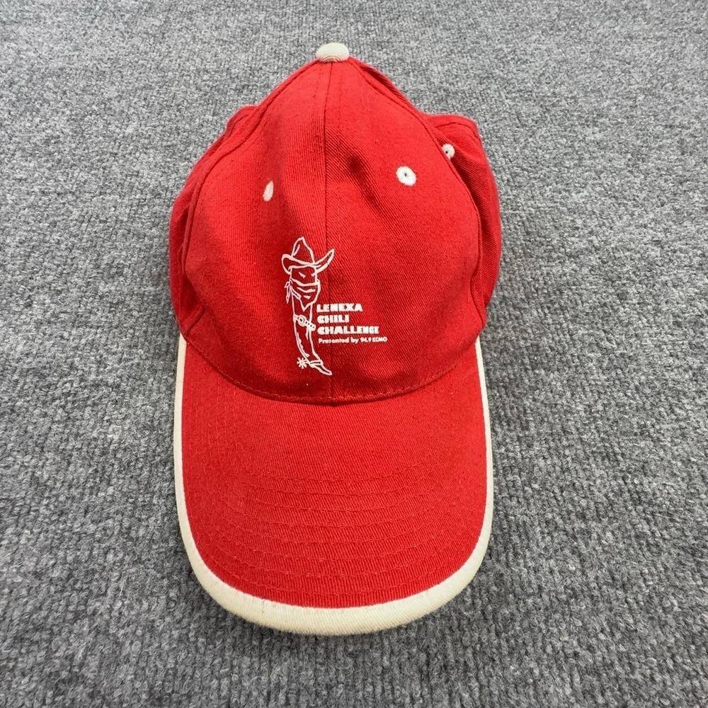 Lenexa Chili Challenge Hat Cap Strap Back Red Baseball Vitronic One Size Mens